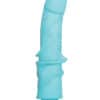 Evolved Love Large Dildo - Blue - Image 4