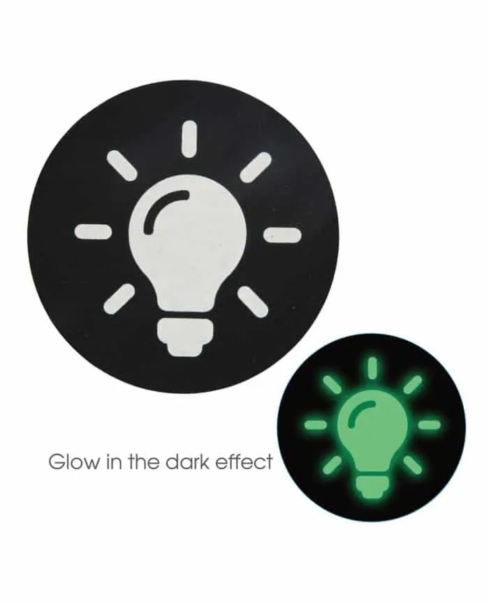 Peekaboos Glow In The Dark Light Bulb - Pack Of 2 - Image 2