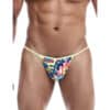 Male Basics Sinful Hipster Music T Thong G-string Print Xl - Image 2