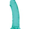 Blush B Yours Plus 8" Roar N Ride Dildo - Teal - Image 5