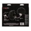 Ultra Fluffy Furry Cuffs - Black - Image 3