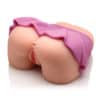 Curve Toys Mistress Ariana Mini Skirt Pussy & Ass Masturbator - Ivory - Image 2