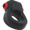 Hunkyjunk Revring Cock Ring W-vibe - Tar W-red Vibe - Image 2