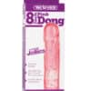 Vac-u-lock 8" Crystal Jellie Pink