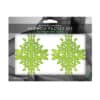 Fantasy Uv Reactive Jeweled Pasties - Neon Green O-s - Image 2