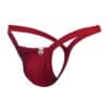 Male Basics Y Buns Thong Red Xl - Image 4