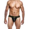 Male Basics Neon Thong Yellow Xl