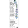 Gender X Lustrous Galaxy Wand Dual Ended Glass Massager - Green - Image 2