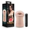 Blush EnLust Mouth Stroker w-Vibrating Bullet - Nicole