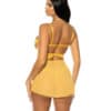 Hazel Peek-A-Boo Cup Babydoll w-G-String Panty - Yellow L-XL - Image 3