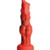 Creature Cocks Fire Hound Silicone Dildo - Small Red - Image 2