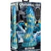 Creature Cocks Sea Statllion Vibrating Dildo w- Remote - Blue-Yellow