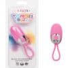 Turbo Buzz Bullet Stimulator w-Removable Silicone Sleeve - Pink