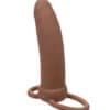 Performance Maxx Rechargeable Thick Dual Penetrator - Brown - Image 2