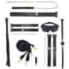 Shots Ouch! Rome Collection Bondage Kit w-Bag - Black