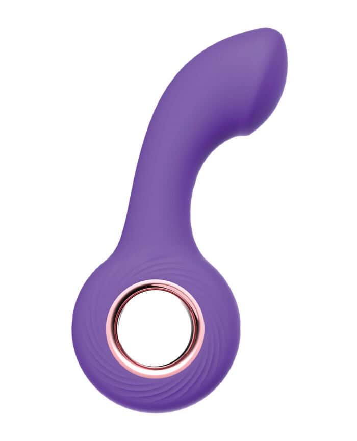 Luv Inc. Arched Ring Vibrator - Purple - Image 2