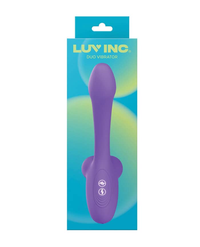 Luv Inc. Poseable Duo Vibrator - Purple - Image 2