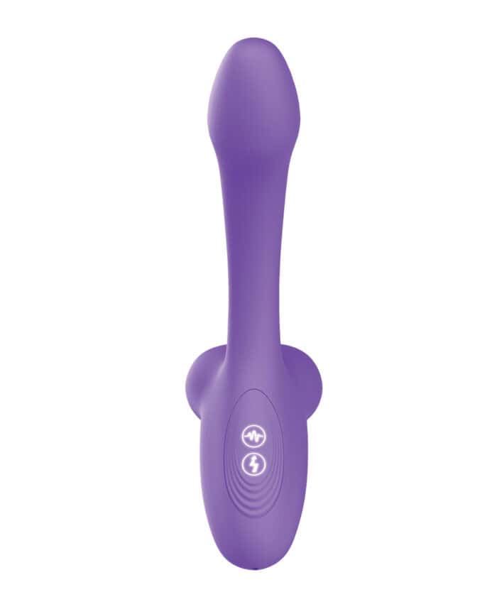 Luv Inc. Poseable Duo Vibrator - Purple - Image 3