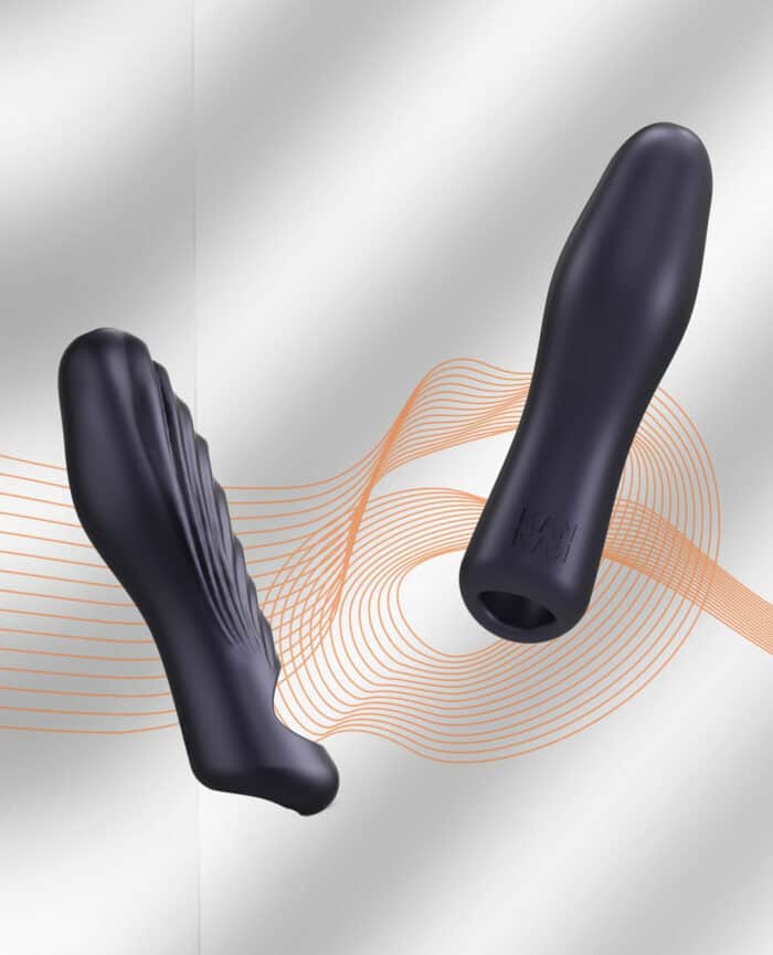 Manwan RYZER Penis Sleeve - Black Plum - Image 5