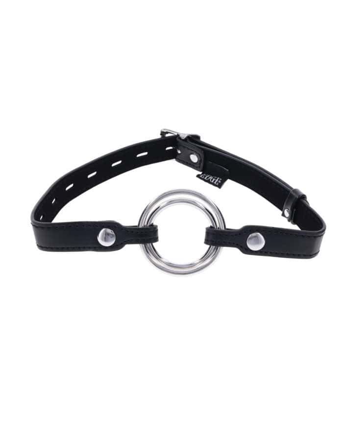 Edge Interchangeable Ring Gag - Black - Image 5