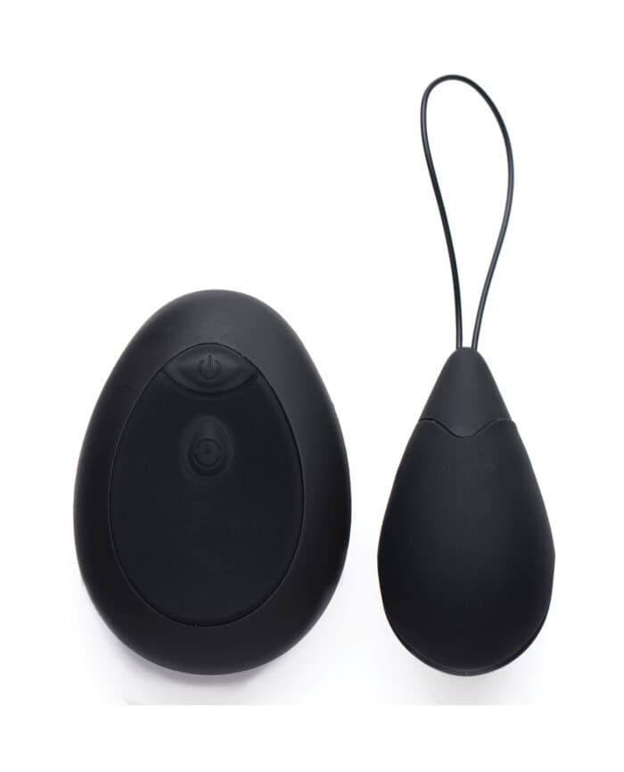 Bang! 10X Silicone Vibrating Egg - Black