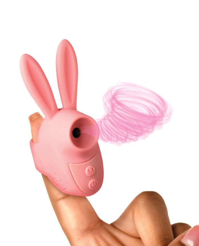 Shegasm Sucky Bunny Clit Stimulator - Pink - Image 2