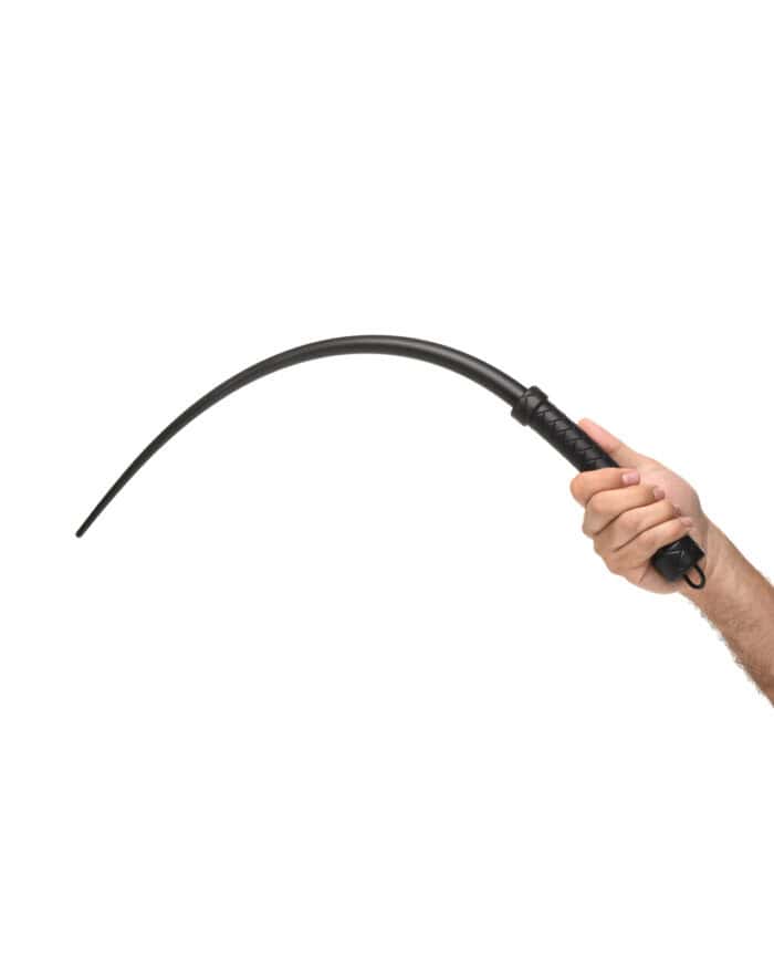 Master Series Viper Tail Silicone Whip - Black - Image 4