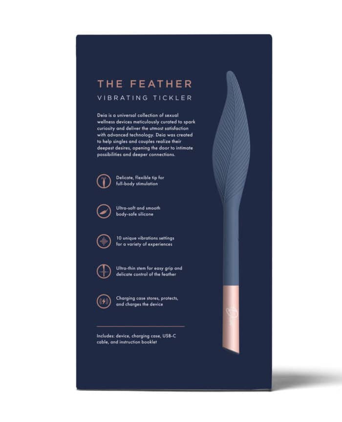 Deia the Feather w-Charging Case - Navy - Image 4