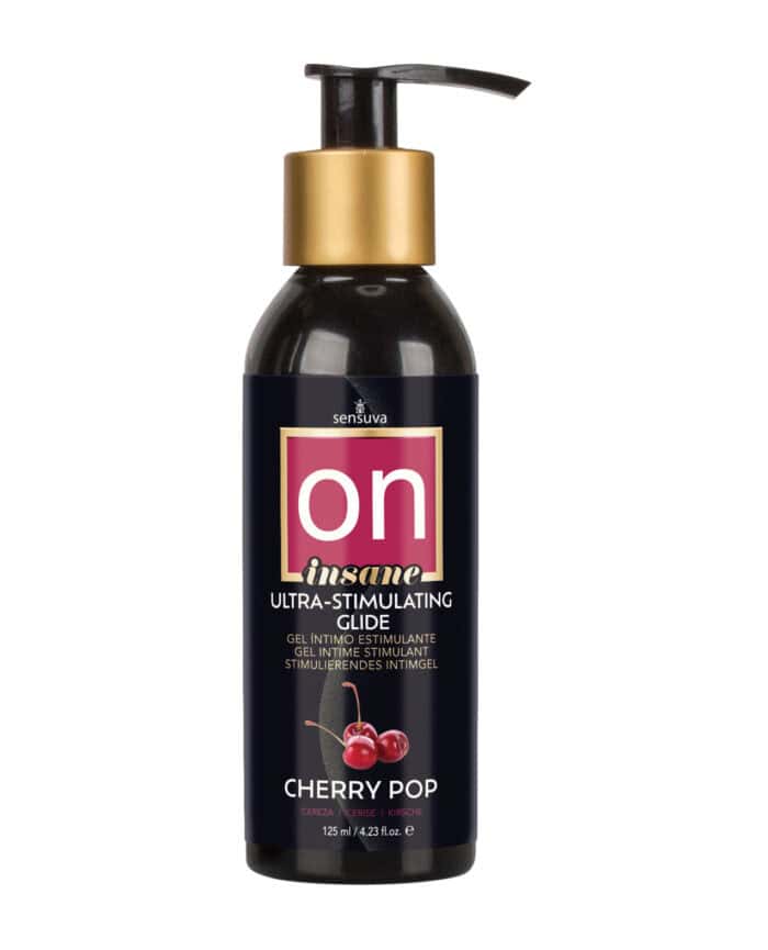 ON Insane Ultra Stimulating Personal Moisturizer - 4.2 oz Cherry Pop - Image 2