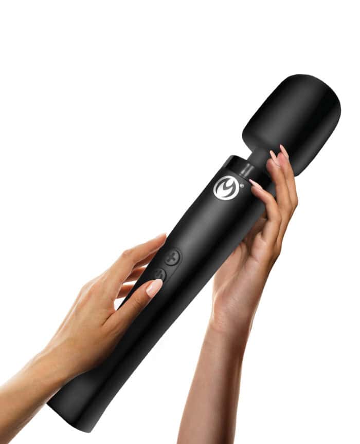 Master Series Thunderstick Pro Wand Massager - Black - Image 3