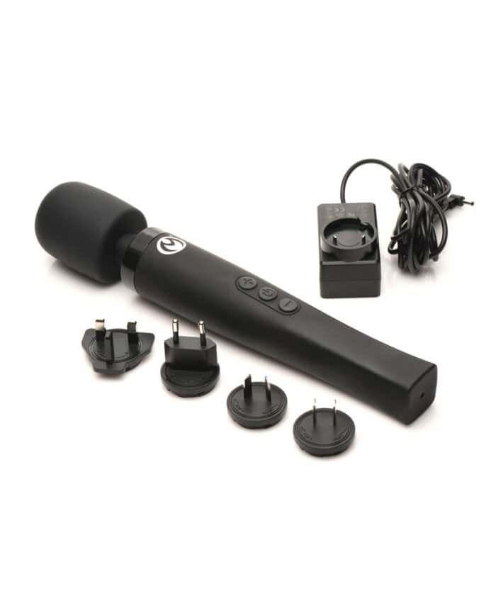 Master Series Thunderstick Pro Wand Massager - Black - Image 4