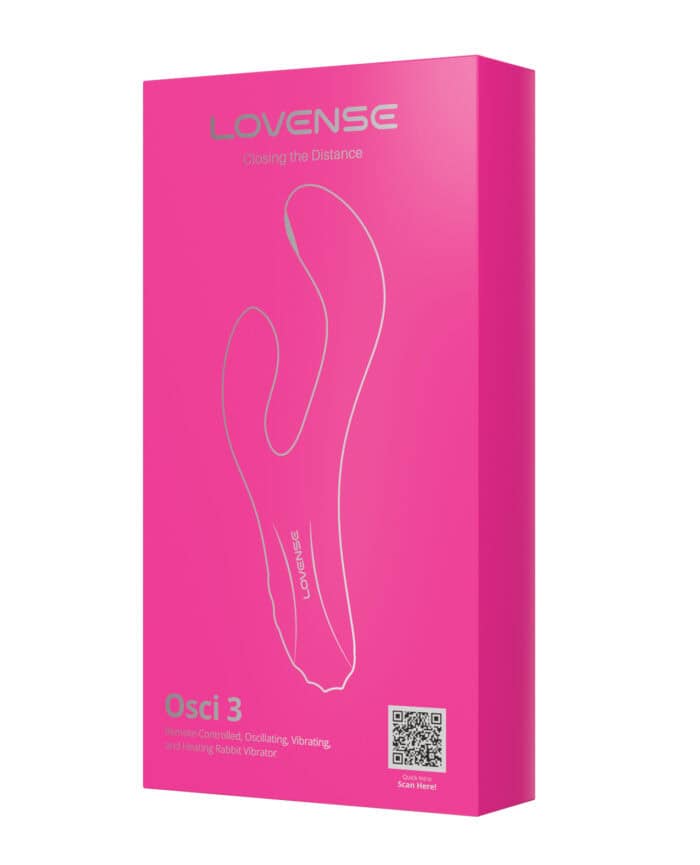 Lovense Osci 3 Oscillating G-Spot Vibrator - Pink - Image 3