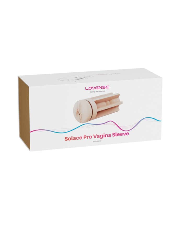 Lovense Vagina Sleeve for Solace Pro - Tan - Image 4