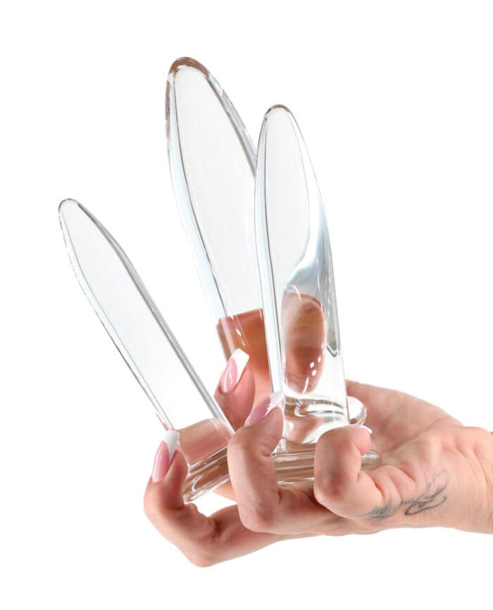 Crystal Anal Trainer Kit - Clear  3 pc Set - Image 4