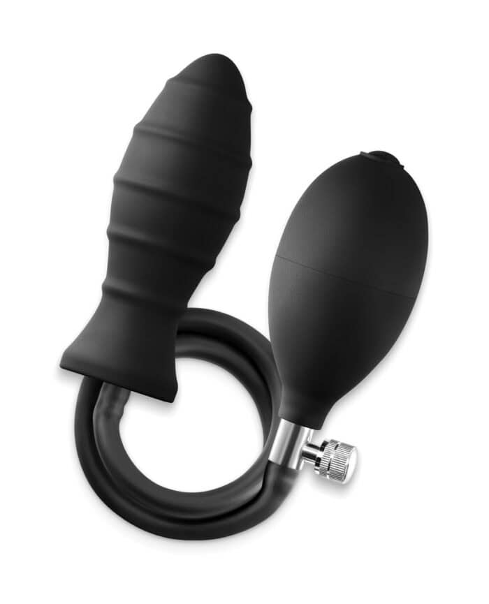 Renegade Inflataplay Inflatable Anal Plug - Black - Image 2