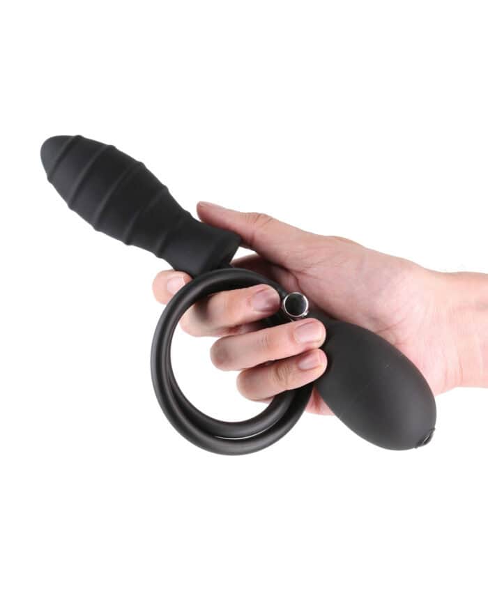 Renegade Inflataplay Inflatable Anal Plug - Black - Image 3