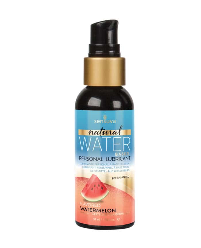 Sensuva Natural Water Based Personal Moisturizer - 1.93 oz Watermelon - Image 2