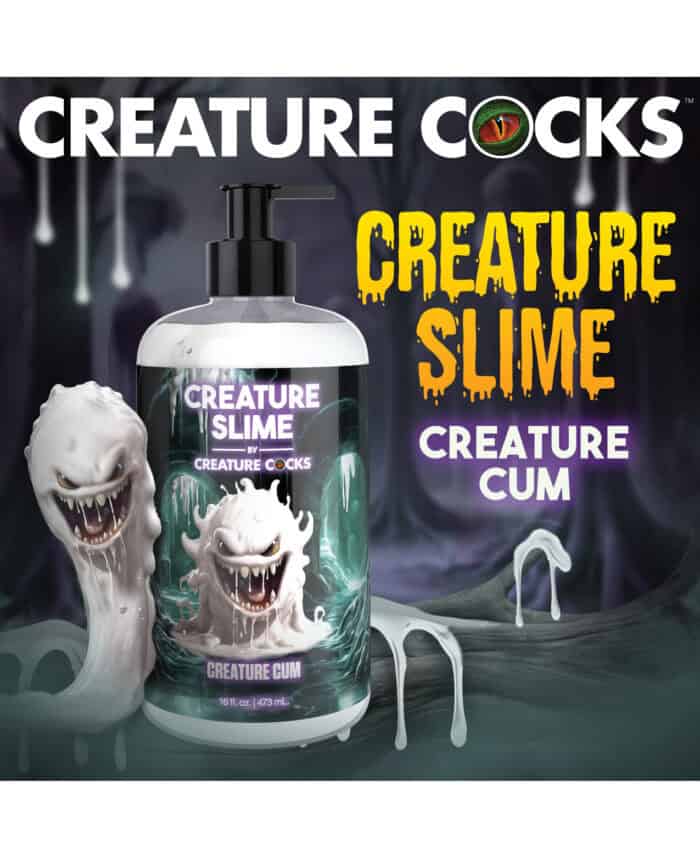 Creature Cocks - Creature Slime Creature Cum Unscented Jizz Lubricant 16oz - Image 5