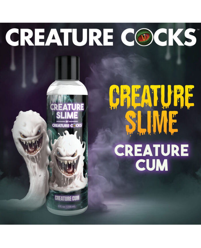 Creature Cocks - Creature Slime Creature Cum Unscented Jizz Lubricant 8oz - Image 4