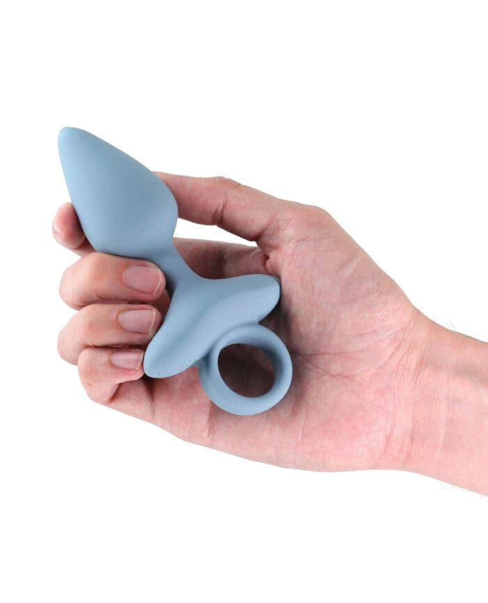 Renegade Orion Vibrating Anal Plug - Gray - Image 3