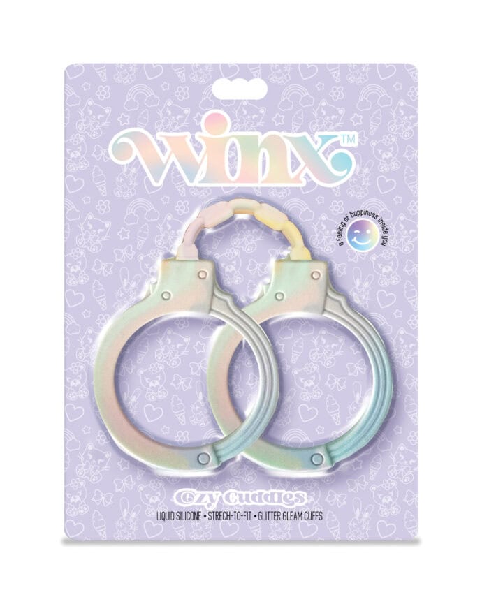 WINX Cozy Cuddles Silicone Handcuffs - Multi-Color