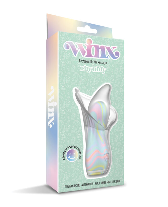 WINX Lily Dilly Squishy Silicone Vibrator - Multi-Color - Image 2