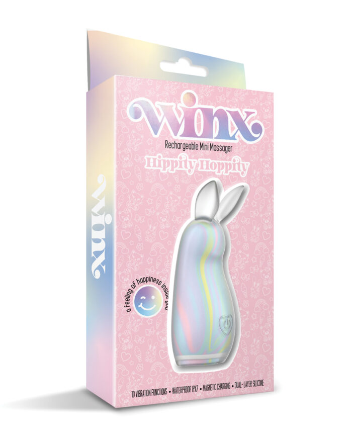 WINX Hippity Hoppity Squishy Silicone Vibrator - Multi-Color - Image 2