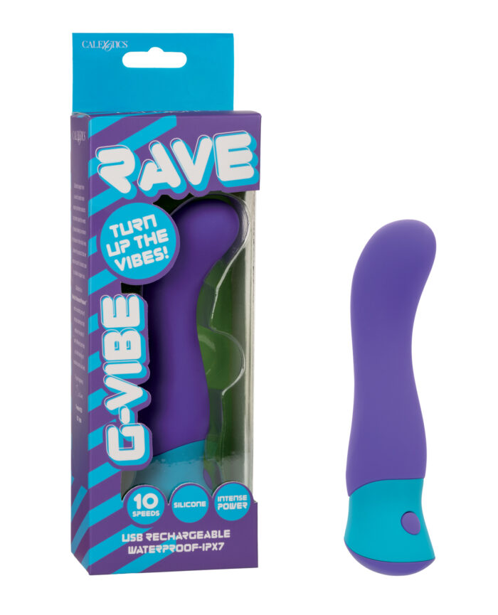 Rave G-Vibe Curved Massager - Purple-Blue