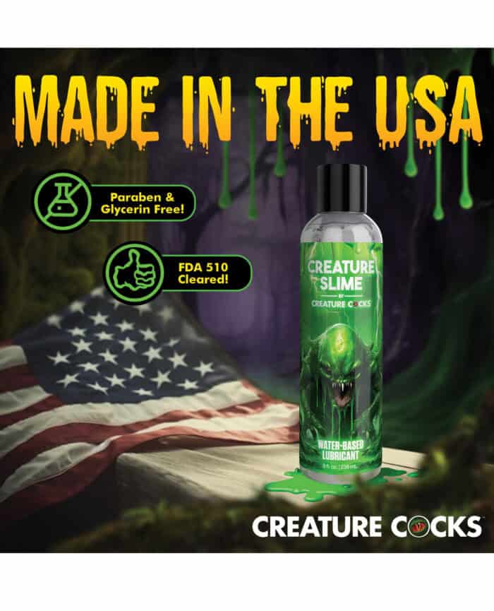 Creature Cocks - Creature Slime Water-Based Lubricant - 8oz - Image 5